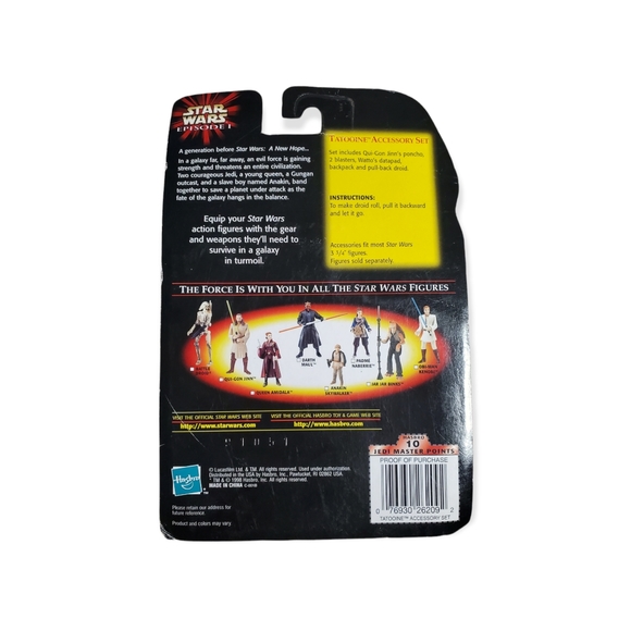 Hasbro Star Wars Episode I Tattoine Accessory Set Action Figure lot of 2 Sealed - Picture 5 of 5